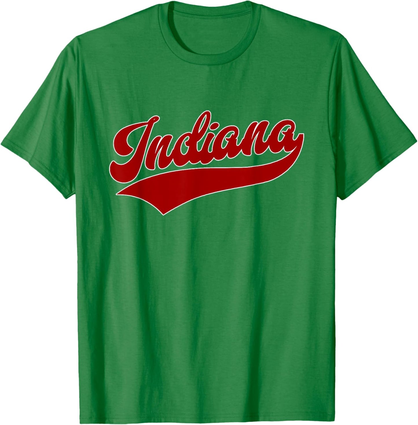 Indiana - Throwback Design - Classic T-Shirt - T-Shirt | Irish Green
