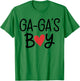 GA-GA’S Boy Favorite Child Grandma Funny Mothers Day T-Shirt - T-Shirt | Irish Green