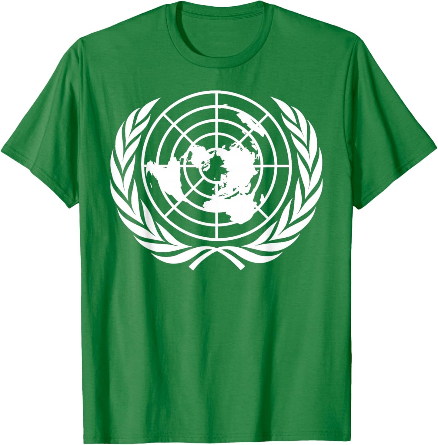 United Nations Flag T-Shirt - T-Shirt | Irish Green