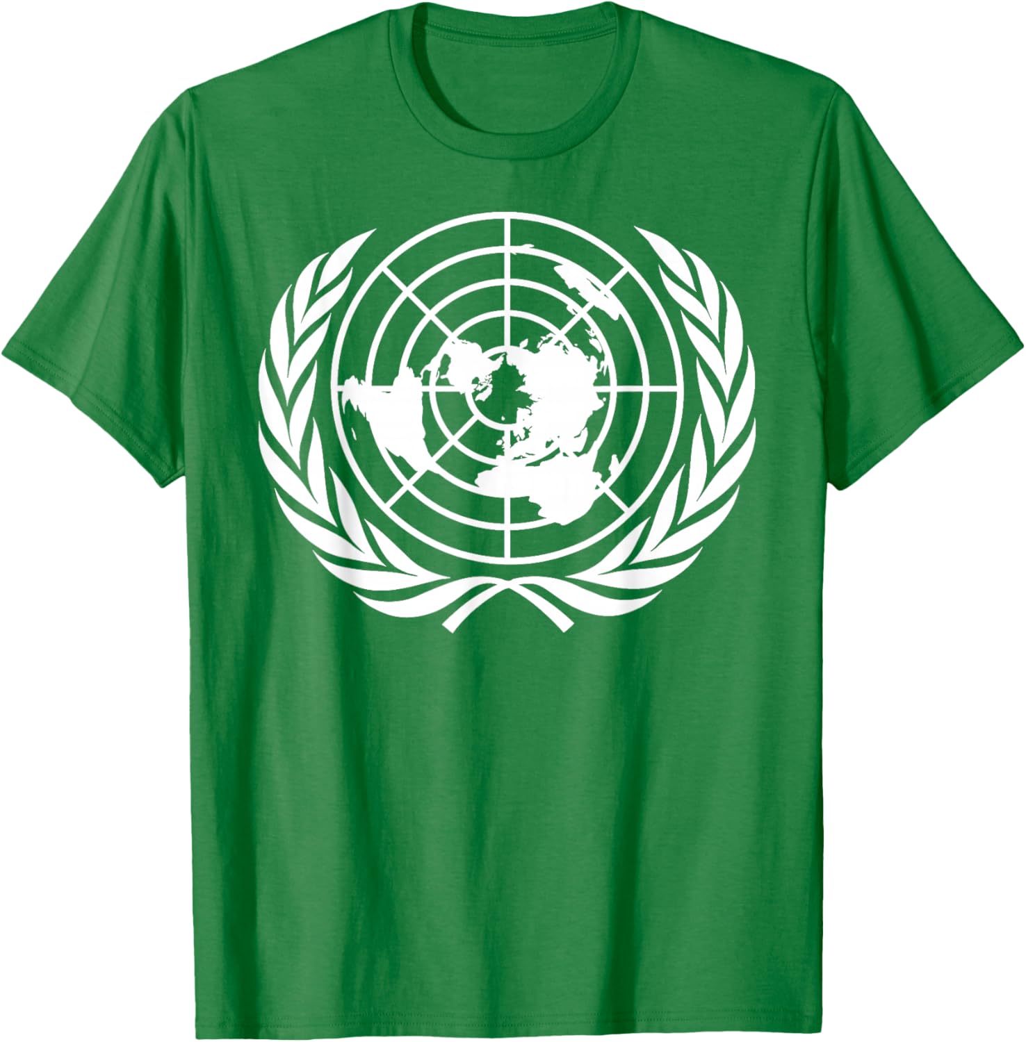 United Nations Flag T-Shirt - T-Shirt | Irish Green