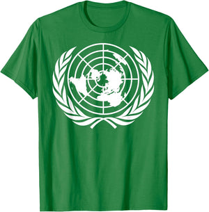 United Nations Flag T-Shirt - T-Shirt | Irish Green