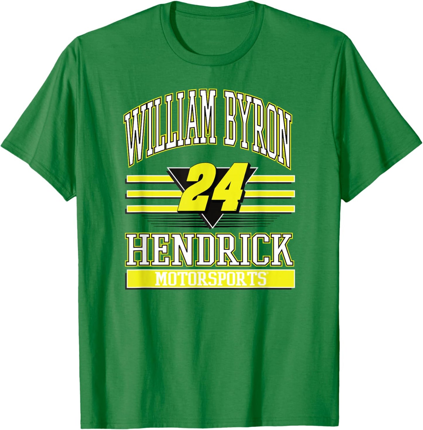 William Byron 24 Hendrick Motorsports Officially Licensed T-Shirt - T-Shirt | Irish Green