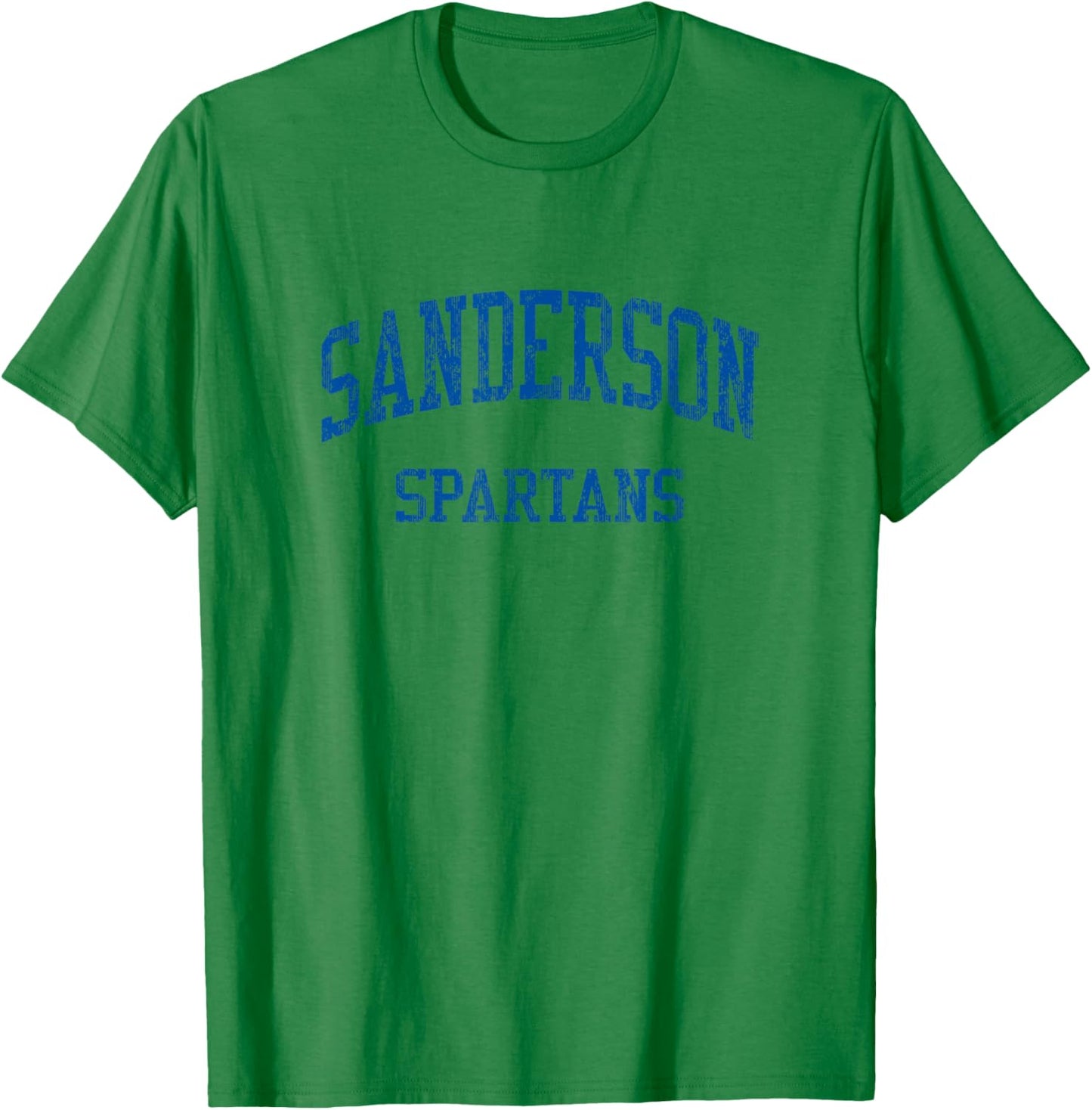 Sanderson High School HS Raleigh NC Vintage Sports T-Shirt - T-Shirt | Irish Green