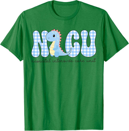 NICU Nurse Neonatal Intensive Care Unit NICU Nurses Day T-Shirt - T-Shirt | Irish Green