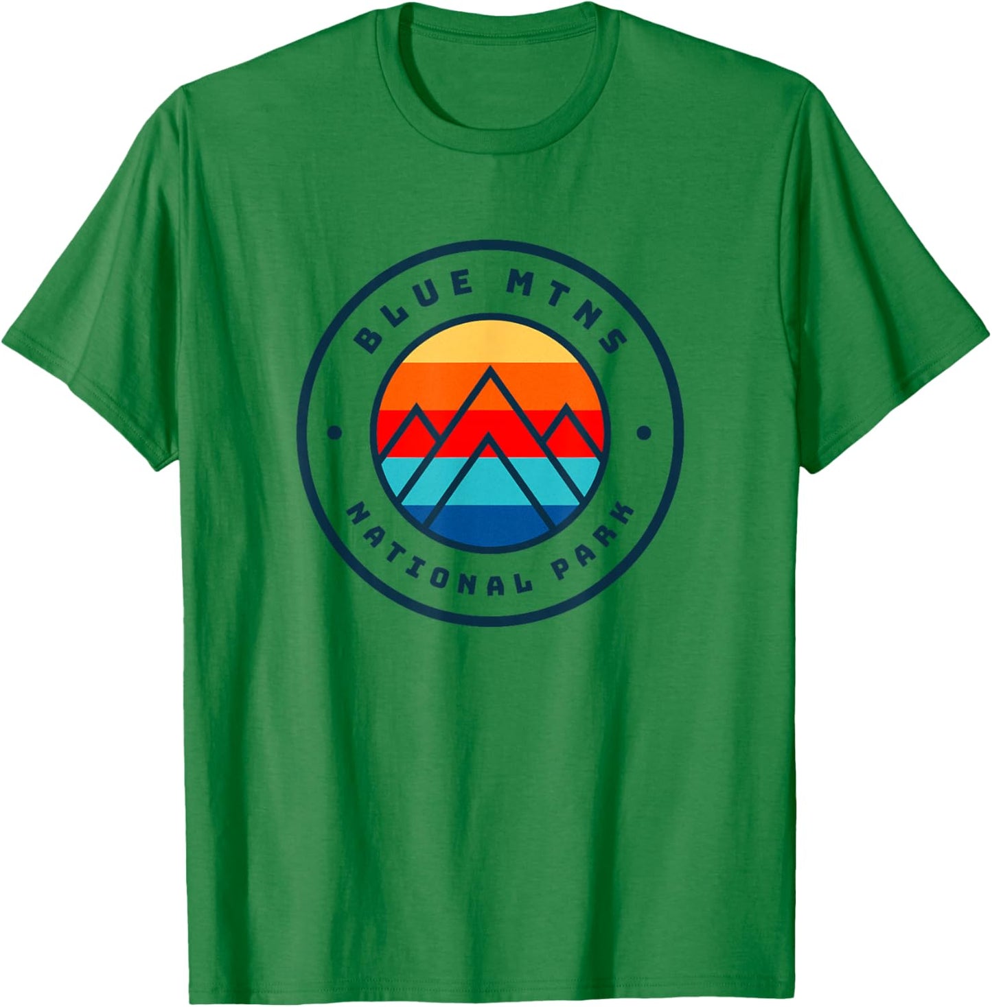 Blue Mountains National Park Australia T-Shirt - T-Shirt | Irish Green