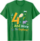 Dr. Seuss 4 and More to Explore Birthday Officially Licensed T-Shirt - T-Shirt | Irish Green