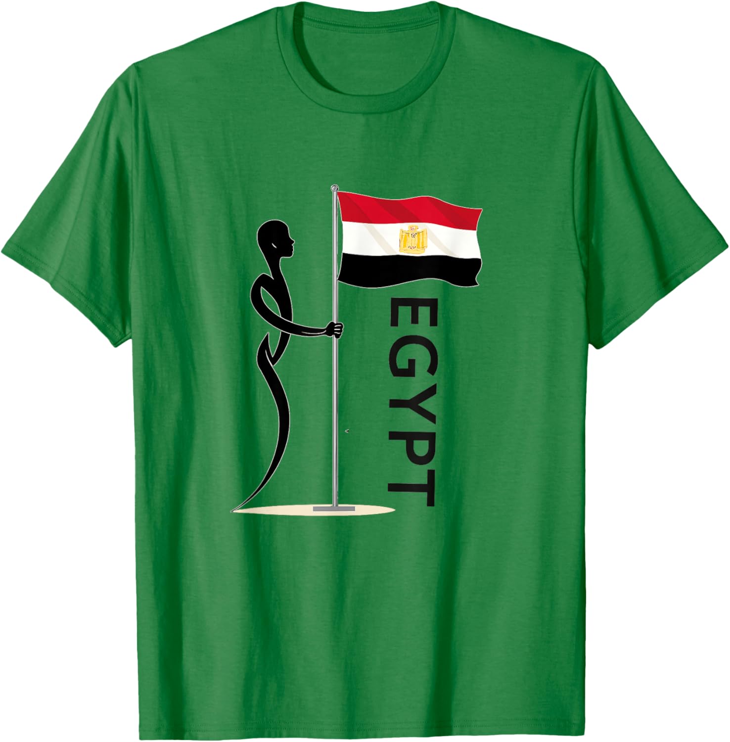 Egyptian Shirt Flag Egypt Women Kids T-Shirt - T-Shirt | Irish Green