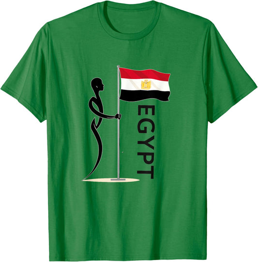 Egyptian Shirt Flag Egypt Women Kids T-Shirt - T-Shirt | Irish Green