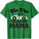 Two Fast Mama of The Birthday Boy Racing Car Party T-Shirt - T-Shirt | Irish Green