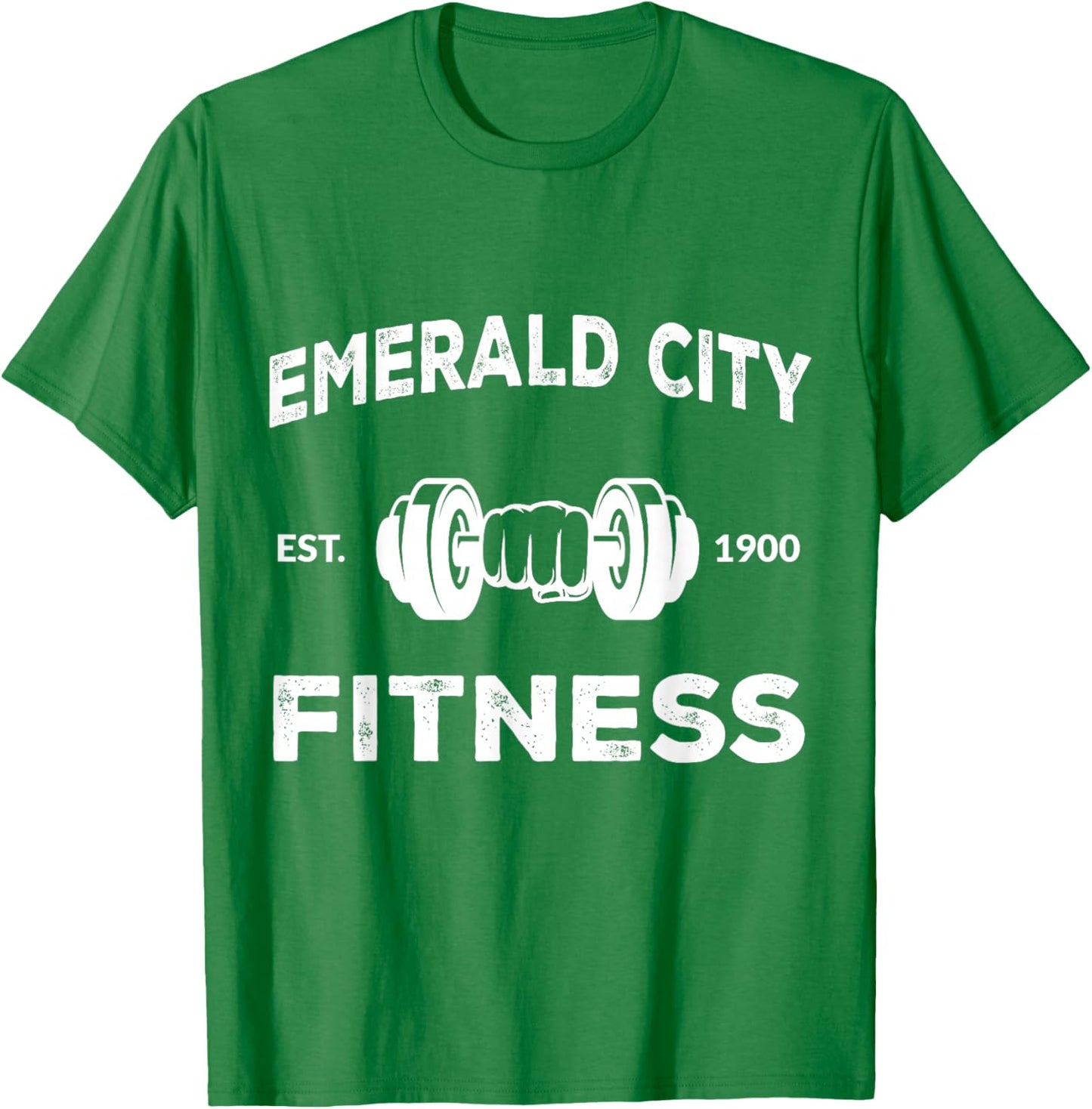 Wizard of Oz Emerald City Fitness Costume Halloween Workout T-Shirt - T-Shirt | Irish Green