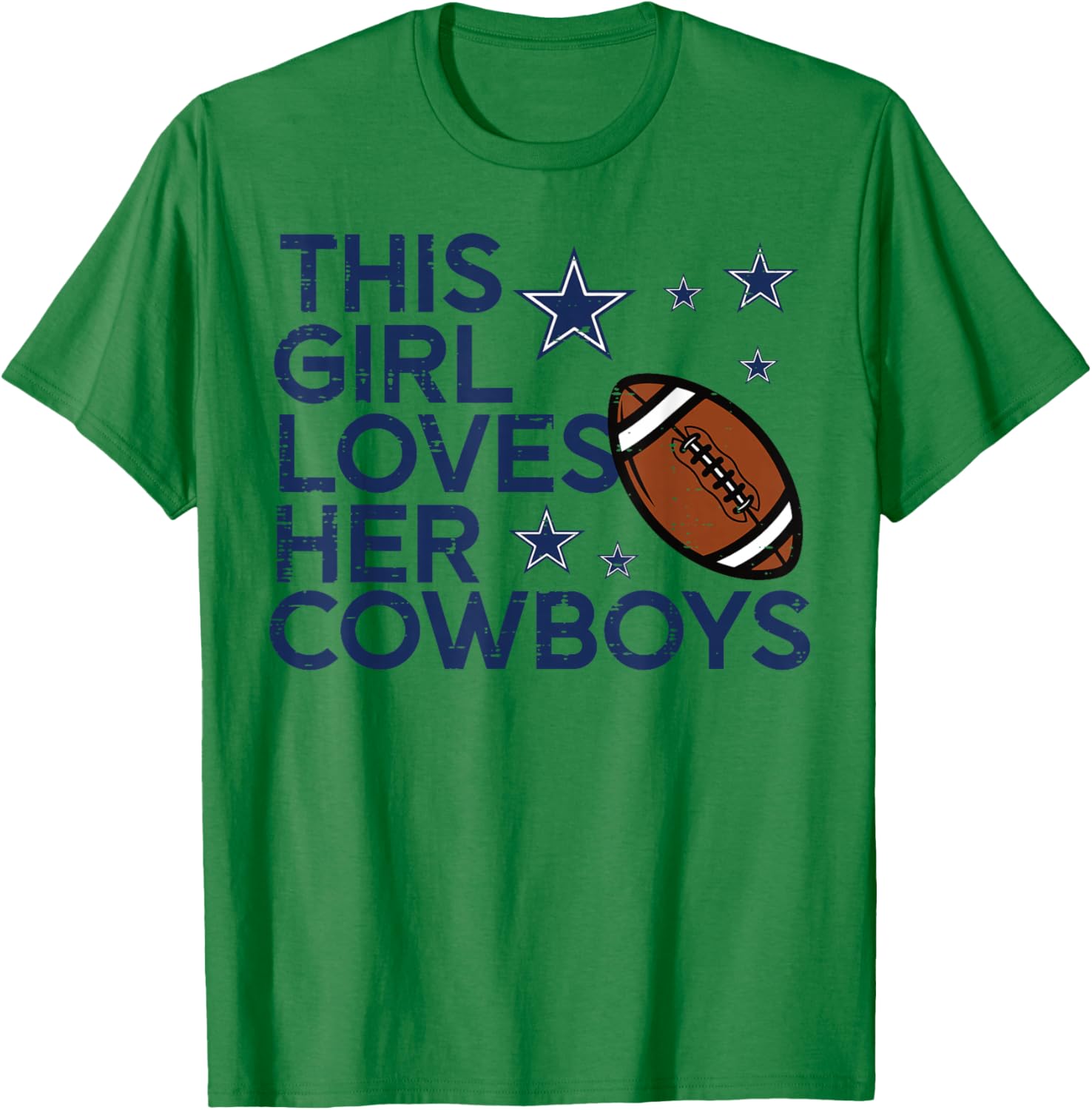 Girl Cowboy Women Kids Boys Girls Youth Men Teen T-Shirt - T-Shirt | Irish Green