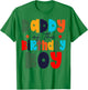 Dad of The Birthday Boy Matching Family Birthday Party T-Shirt - T-Shirt | Irish Green