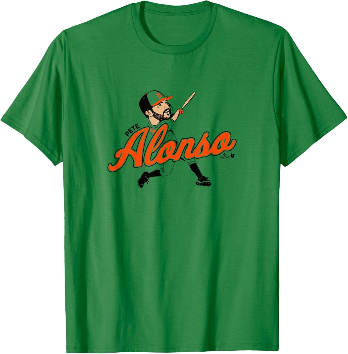 Pete Alonso - Caricature - Baltimore Baseball T-Shirt - T-Shirt | Irish Green