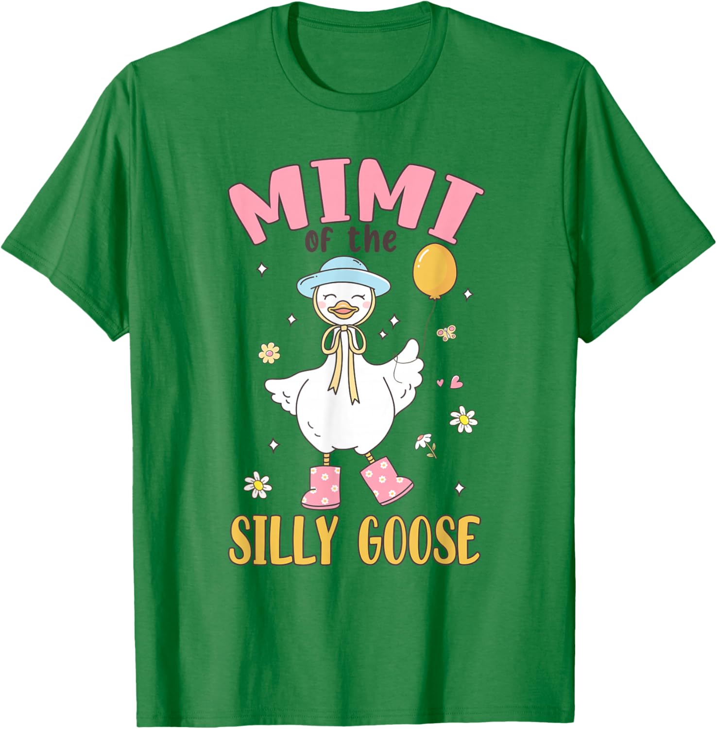 Mimi of The Silly Goose First Birthday Family Matching T-Shirt - T-Shirt | Irish Green