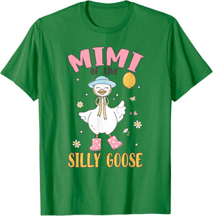 Mimi of The Silly Goose First Birthday Family Matching T-Shirt - T-Shirt | Irish Green