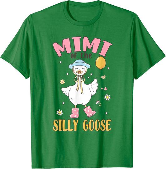 Mimi of The Silly Goose First Birthday Family Matching T-Shirt - T-Shirt | Irish Green