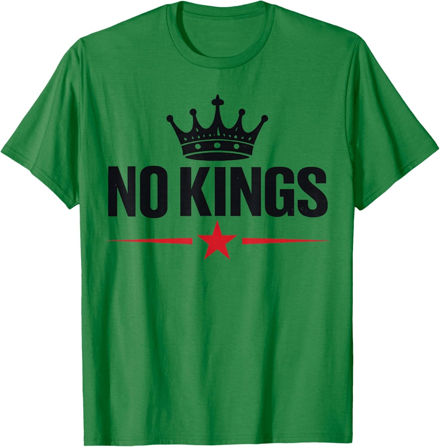 No Kings in America Shirt March 28 2026 No Kings Day T-Shirt - T-Shirt | Irish Green