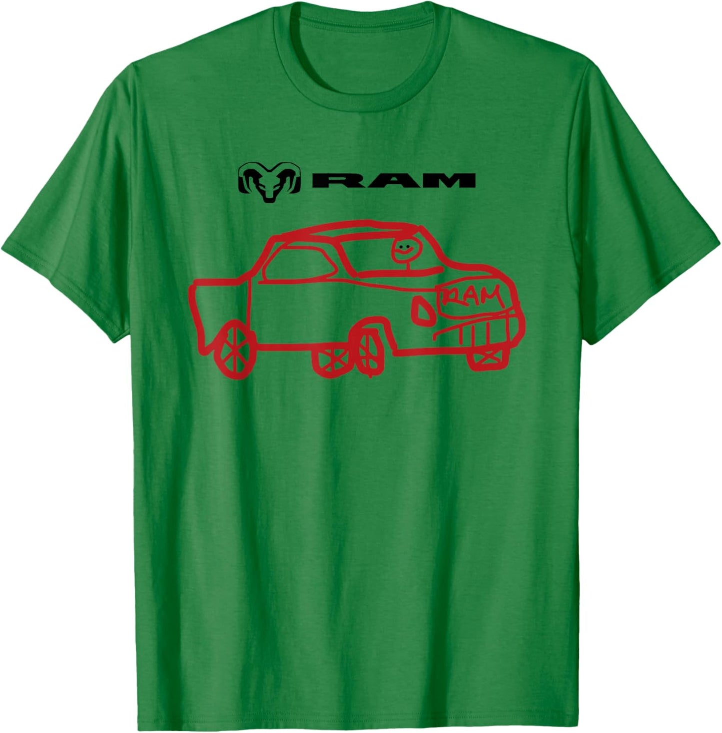 RAM “Designer on Vacation Meme Limited Edition T-Shirt - T-Shirt | Irish Green