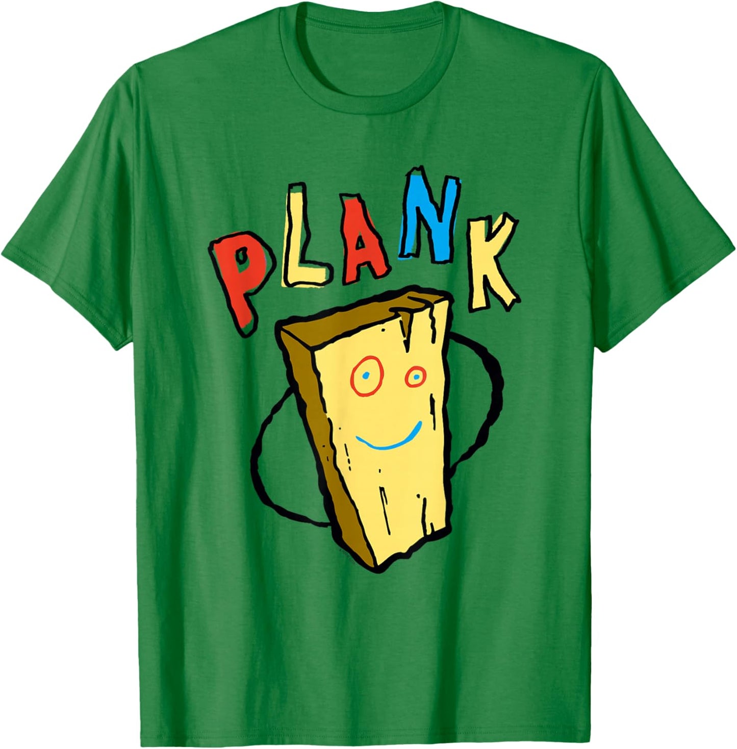 Ed, EDD N Eddy Hand Drawn Plank Illustration Retro Cartoon T-Shirt - T-Shirt | Irish Green