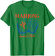 Mahjong Social Club Vintage Mah jongg Tiles Game Night T-Shirt - T-Shirt | Irish Green