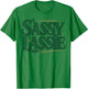 Sassy Lassie Irish Girl Women St Patrick Day Costume T-Shirt - T-Shirt | Irish Green