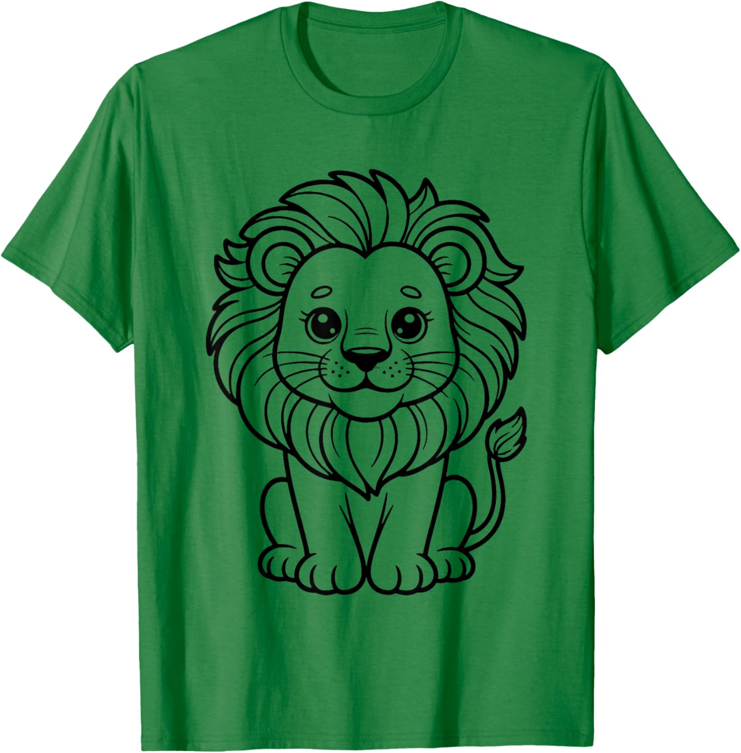 Paint The Lion Yourself T-Shirt - T-Shirt | Irish Green