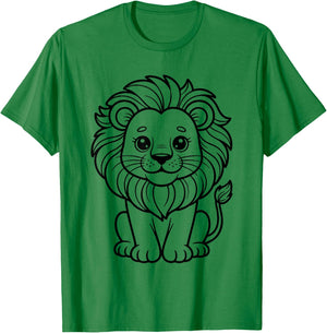 Paint The Lion Yourself T-Shirt - T-Shirt | Irish Green