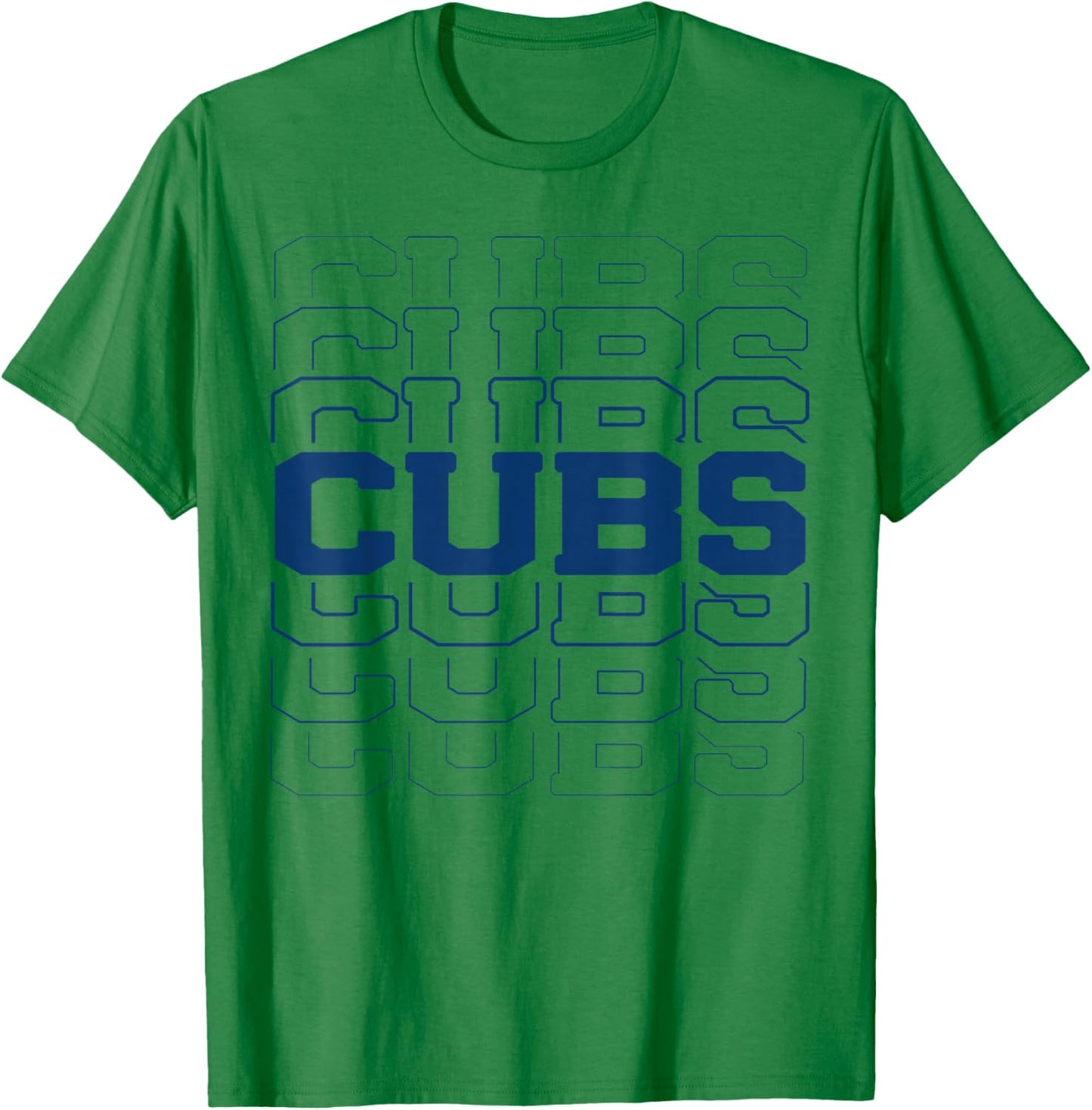 White Vintage Cubs Name Retro Design Women and Kids T-Shirt - T-Shirt | Irish Green