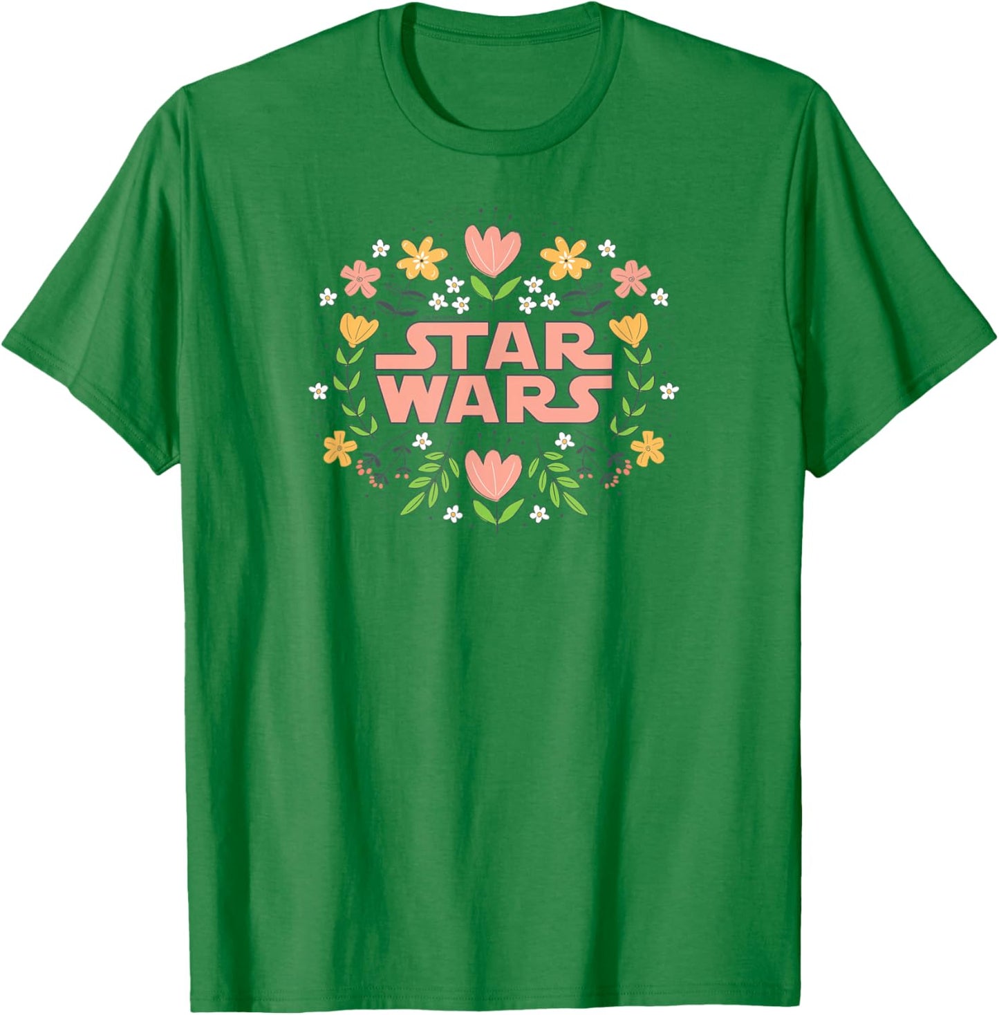 Star Wars Floral Logo T-Shirt - T-Shirt | Irish Green