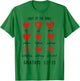 Fruit of The Spirit Christian Hearts Galatians 5:22-23 T-Shirt - T-Shirt | Irish Green