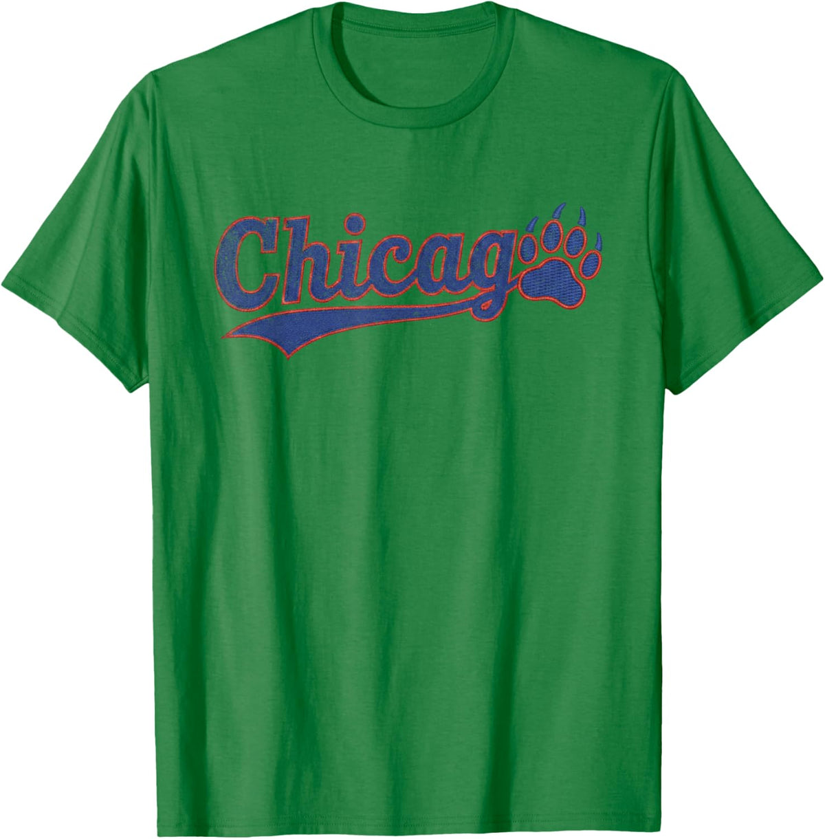Chicago Retro Vintage T-Shirt - T-Shirt | Irish Green