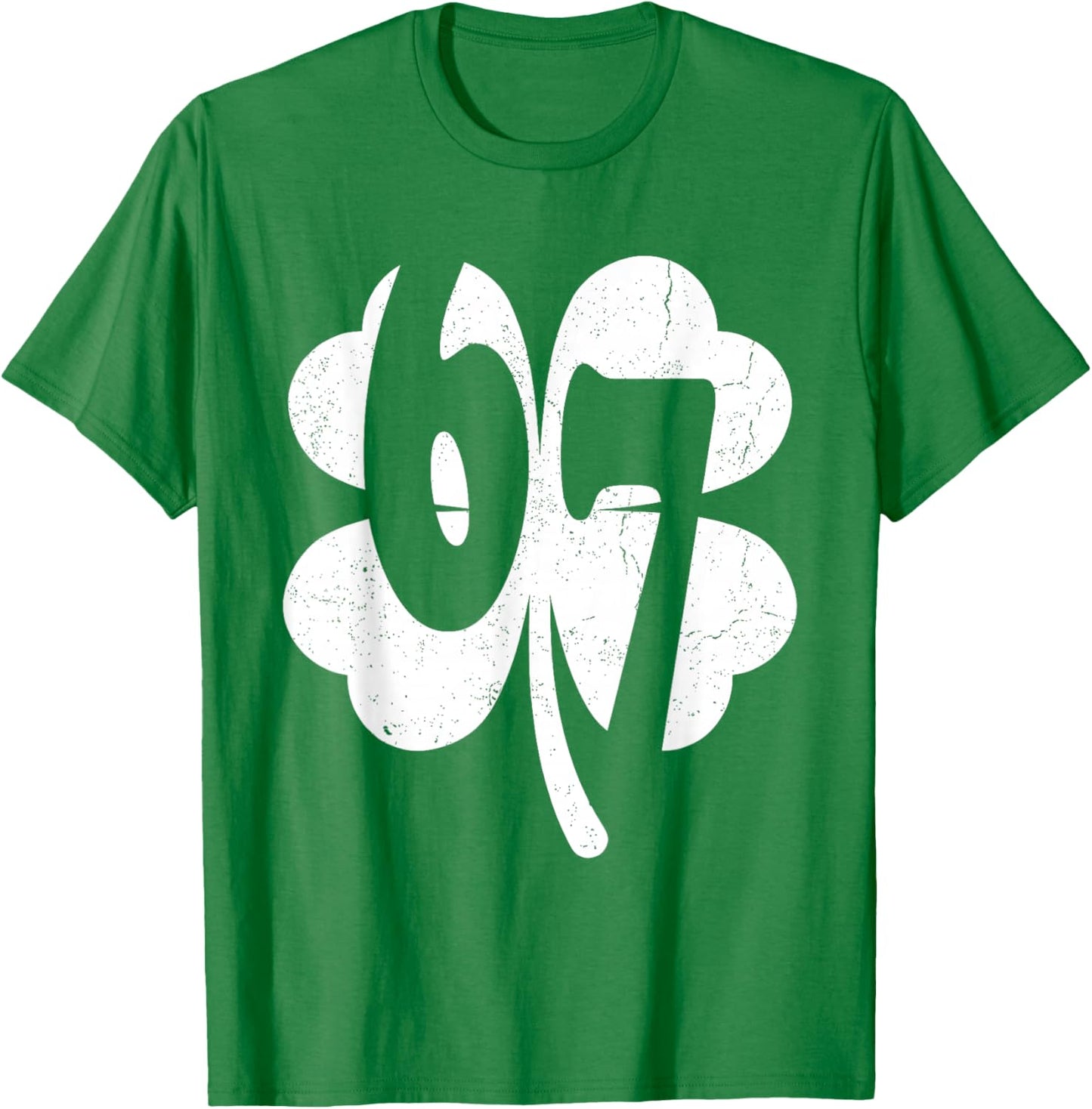 Six Seven 67 Shamrock St Paddy's Kid Boys St Patrick's Day T-Shirt - T-Shirt | Irish Green