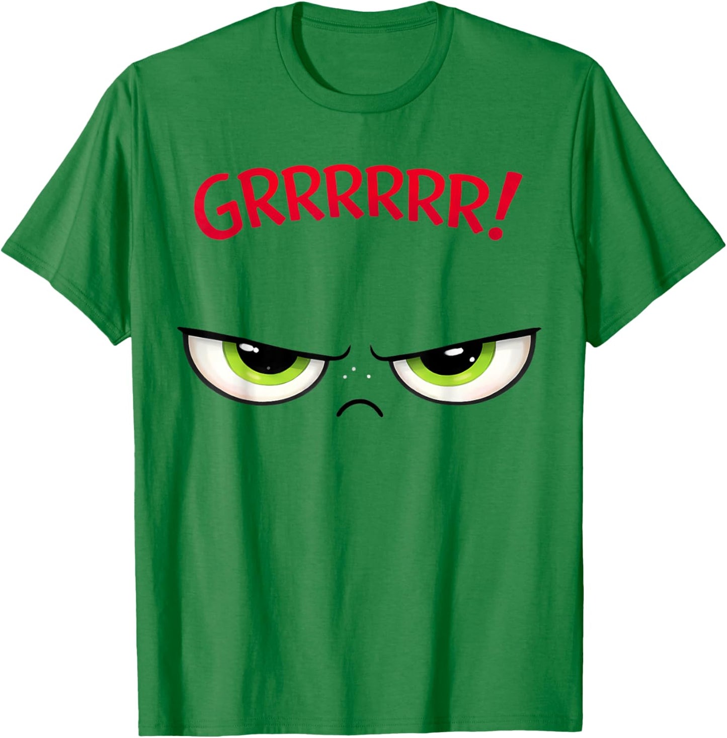 The Green Sour Grape Grrrrrrr Kids Costume T-Shirt - T-Shirt | Irish Green