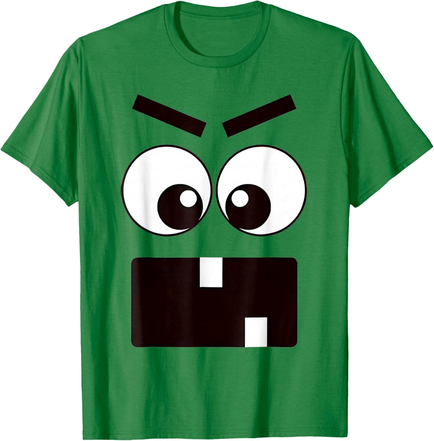 Creepy Carrots Face Funny Halloween Costume Kids and Adults T-Shirt - T-Shirt | Irish Green