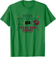 Texas A&M & Miami: 2025 CFP First Round Matchup T-Shirt - T-Shirt | Irish Green