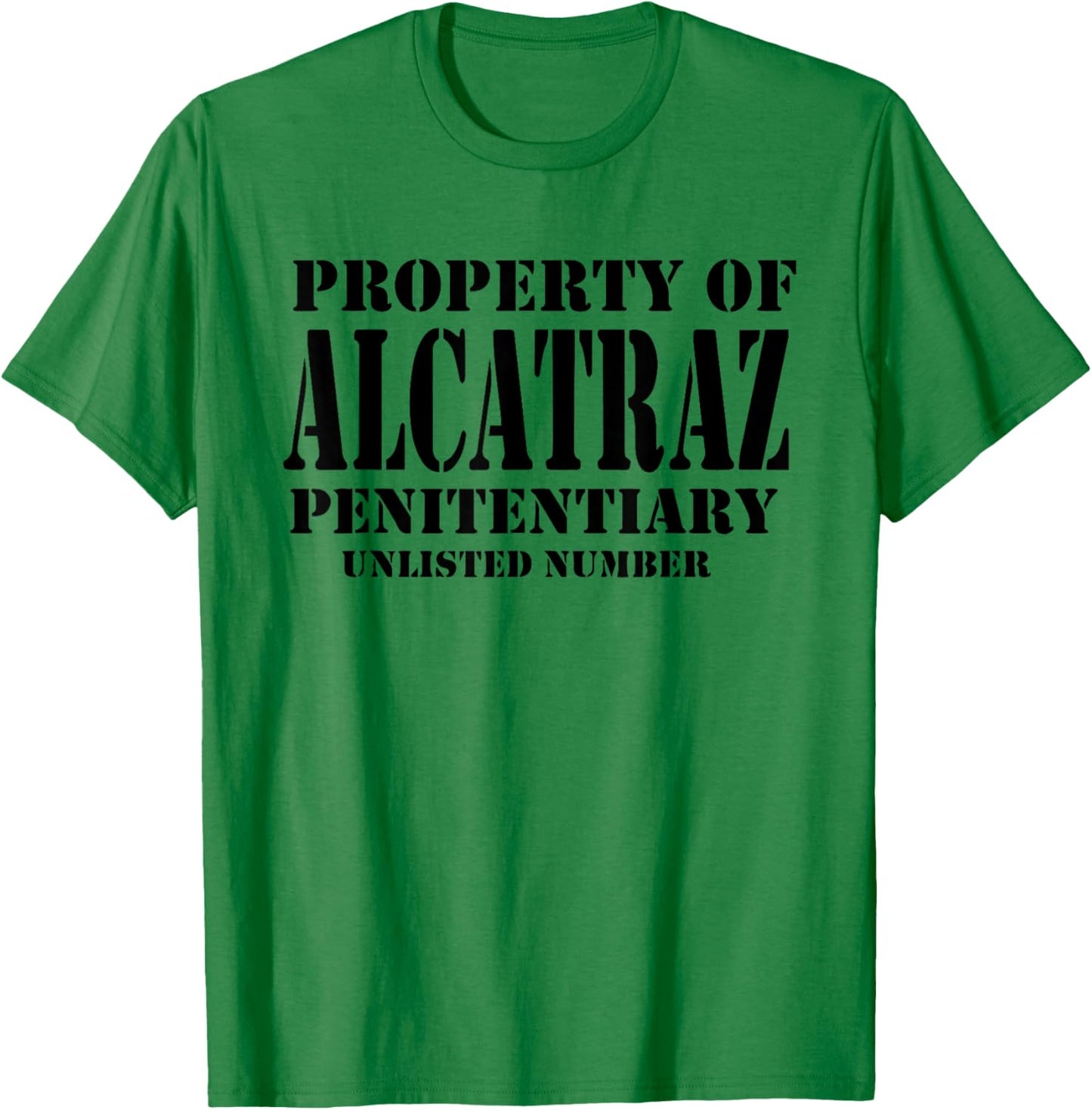 Alcatraz Prison Jail Costume Penitentiary Debbie Punk Rock T-Shirt - T-Shirt | Irish Green