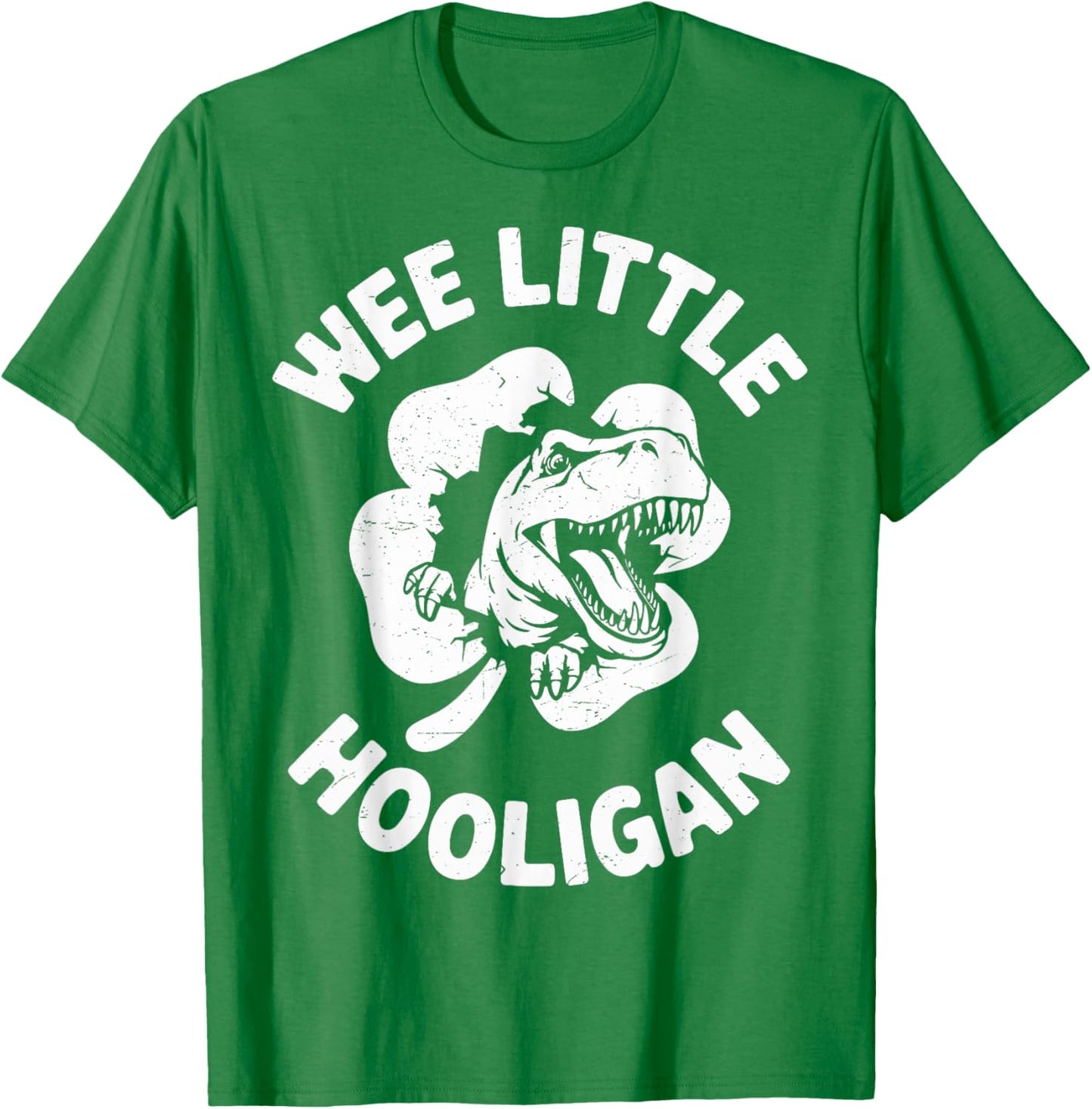St Patricks Day Wee Little Hooligan Toddler Baby Irish Boy T-Shirt - T-Shirt | Irish Green