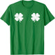 Shamrock Inspector Funny St Patricks Day Couple T-Shirt - T-Shirt | Irish Green