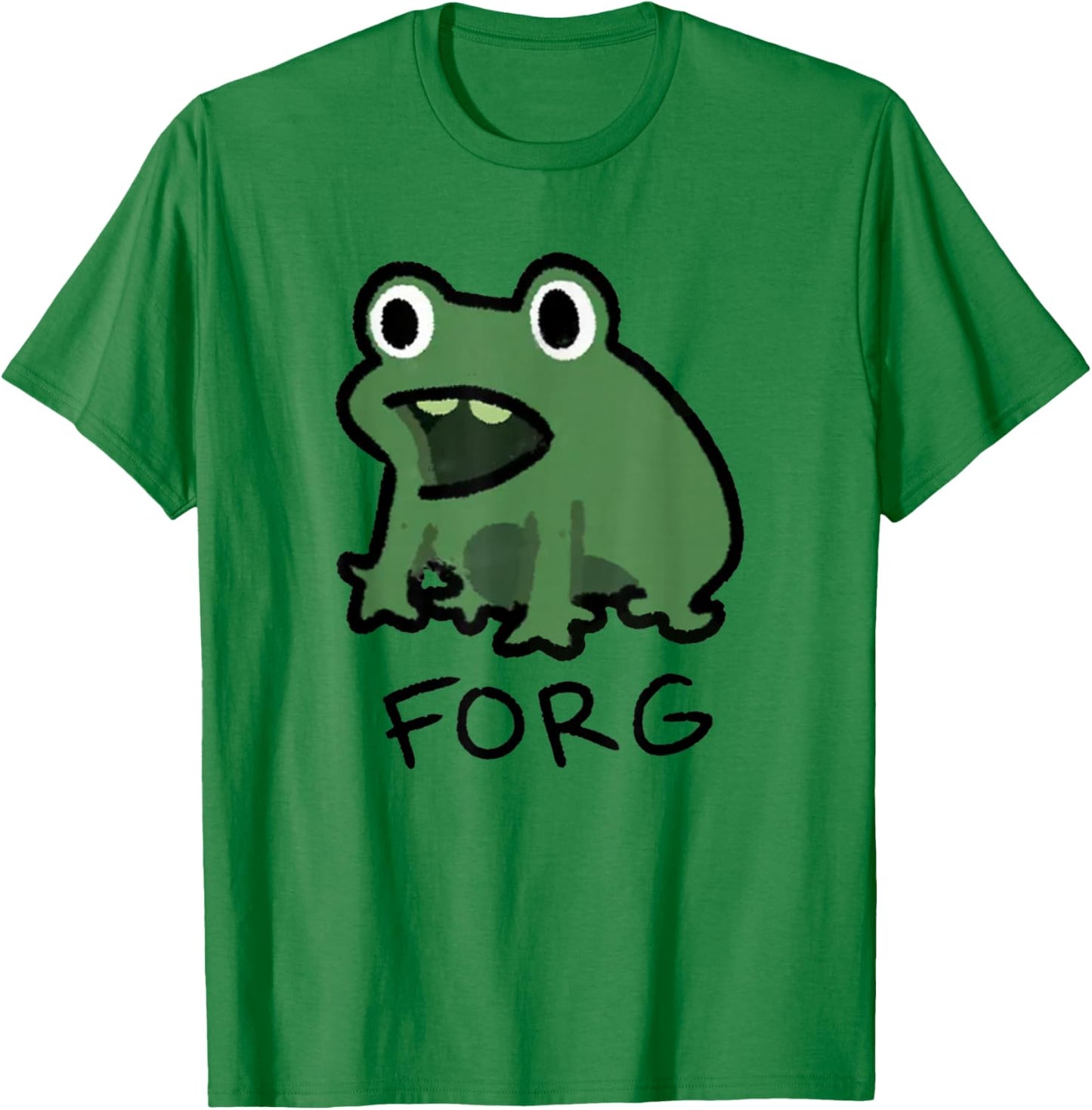 Funny Frog Forg Meme Forg Japan T-Shirt - T-Shirt | Irish Green