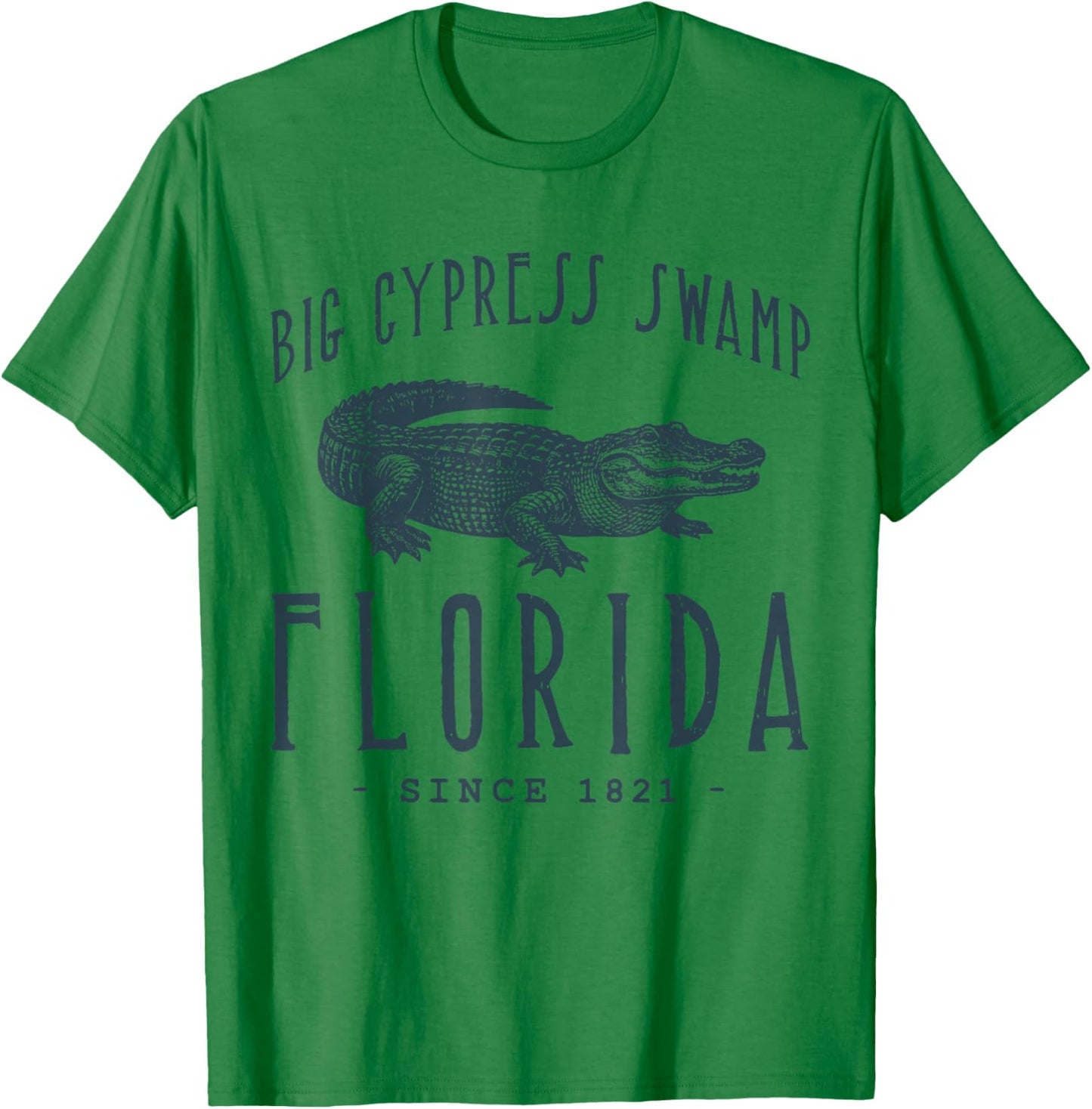 Big Cypress Swamp, Florida T-Shirt - T-Shirt | Irish Green