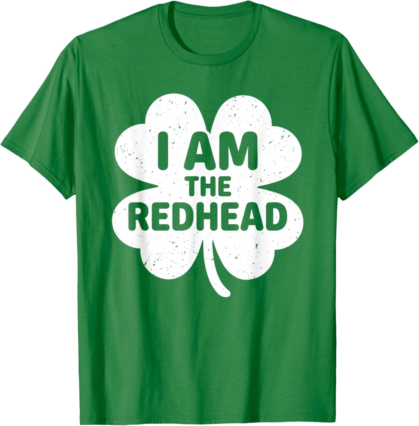 Funny Dibs On The Redhead I Am The Redhead Women Men Kids T-Shirt - T-Shirt | Irish Green