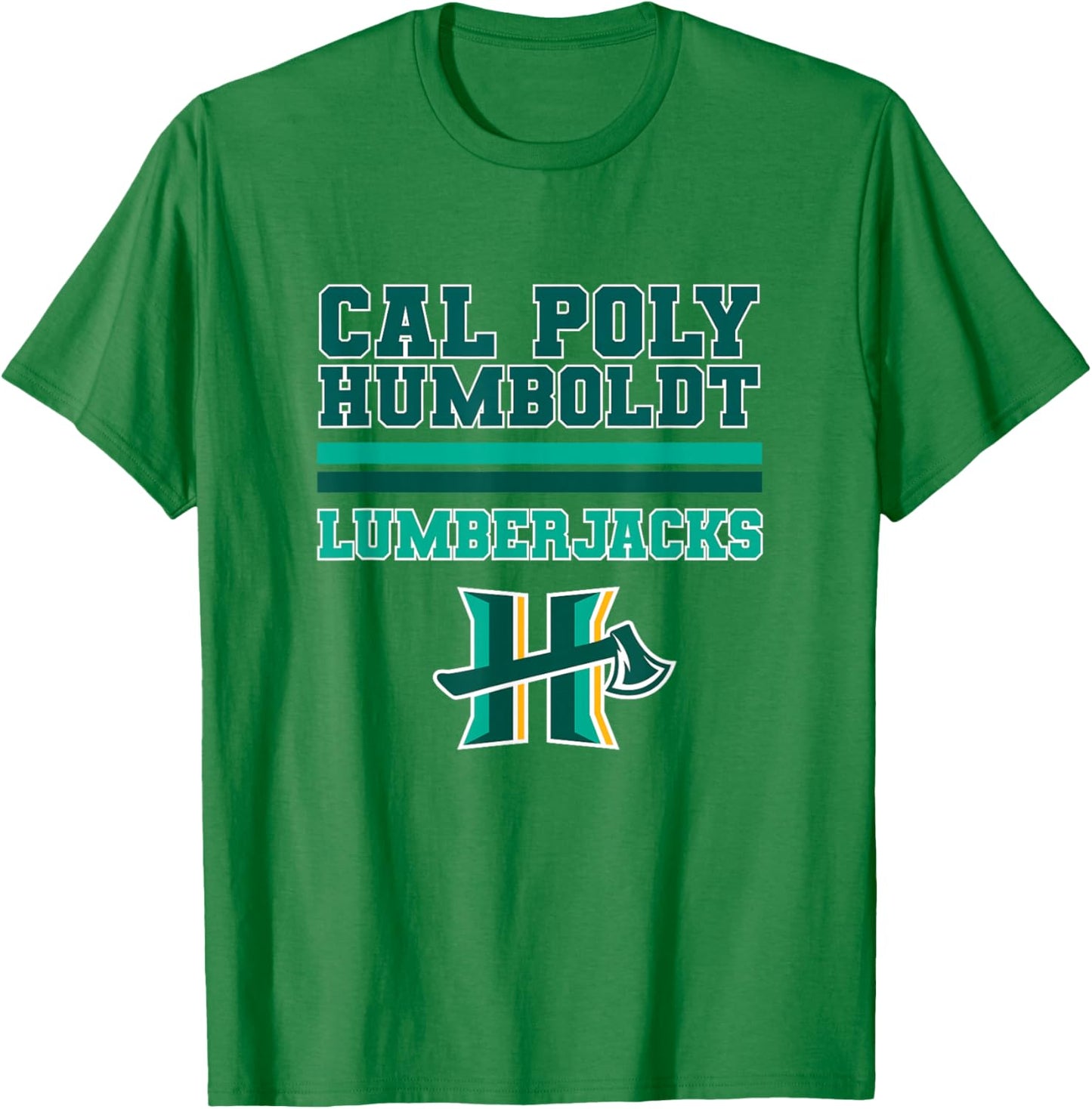Cal Poly Humboldt | Official NCAA Merch | NAFPCLP01 T-Shirt - T-Shirt | Irish Green