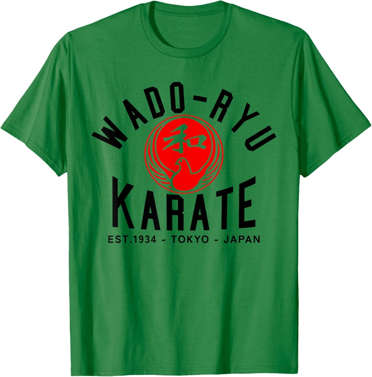 Wado-Ryu Karate Japan Martial Arts T-Shirt - T-Shirt | Irish Green