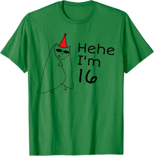 16th Birthday Party Funny 16 Years Old Birthday Teens T-Shirt - T-Shirt | Irish Green