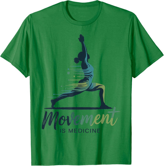 Movement is Medicine Exercise Therapy Sports Medicine T-Shirt - T-Shirt | Irish Green