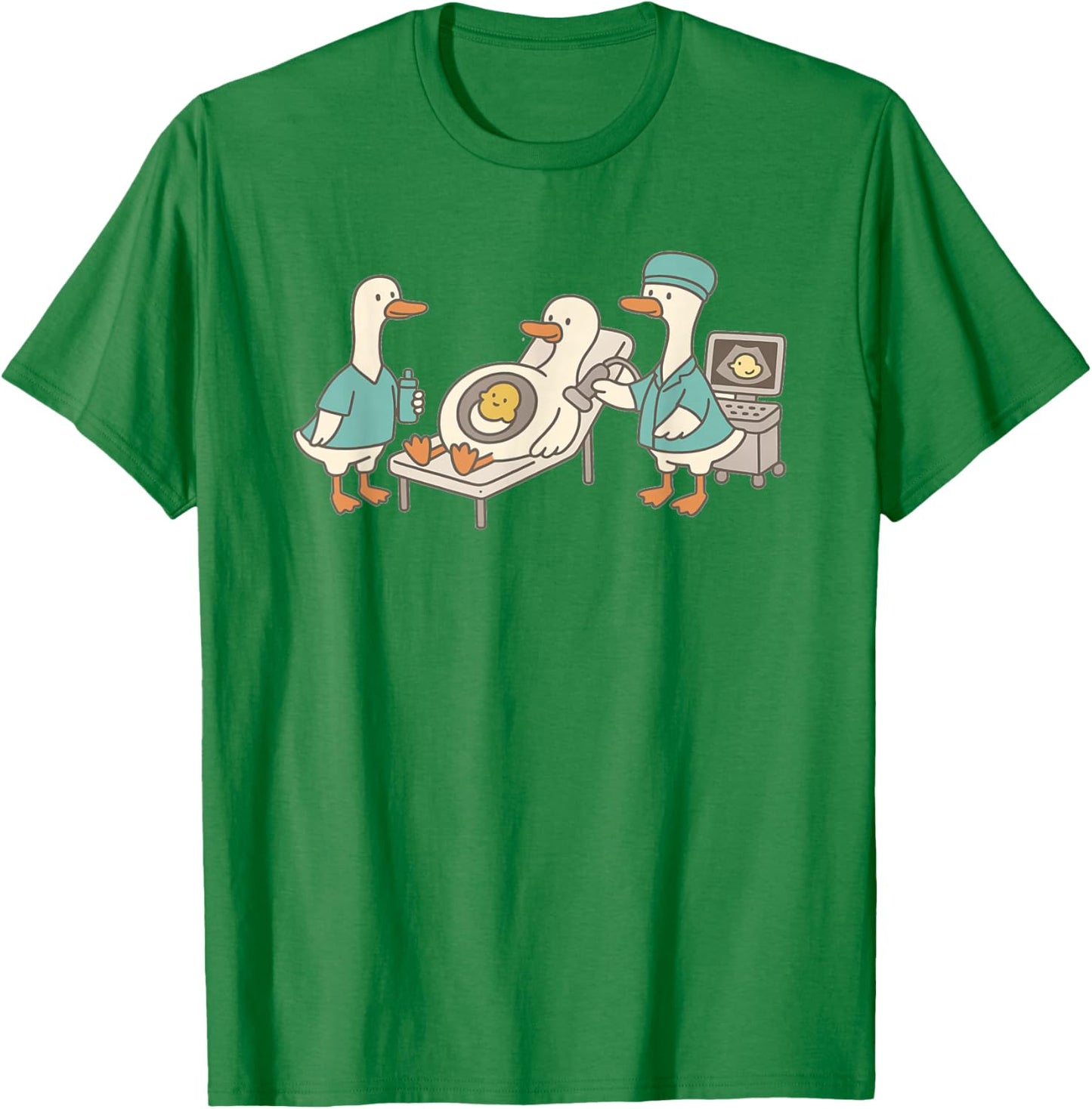 Silly Goose Ultrasound RDMS Sonography Student Graduation T-Shirt - T-Shirt | Irish Green