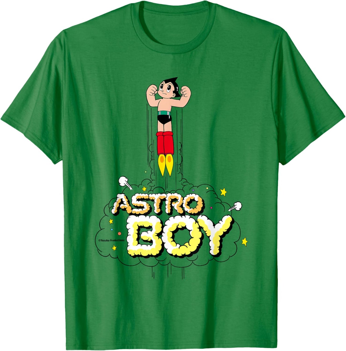 Astro Boy - “in The Sky” T-Shirt - T-Shirt | Irish Green