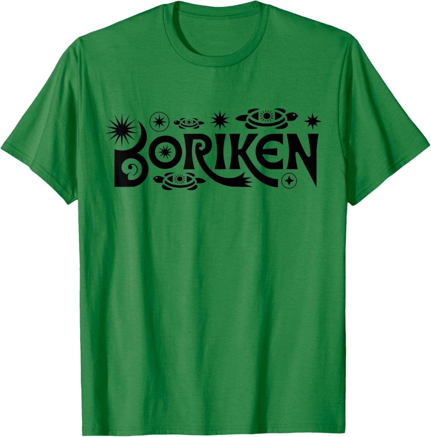 Boricua Boriken Coqui Frog Symbol Taino Puerto Rico Taina T-Shirt - T-Shirt | Irish Green