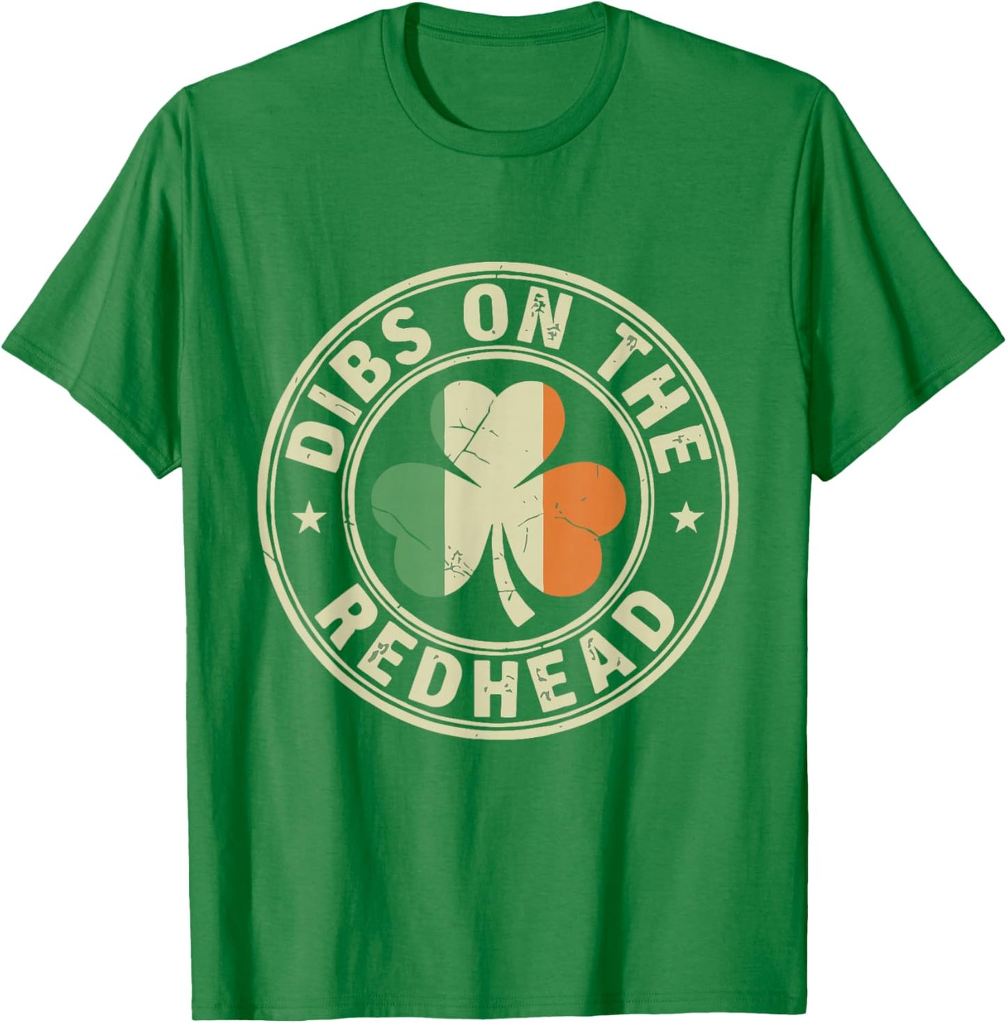 Funny Dibs On The Redhead I Am The Redhead Women Men Kids T-Shirt - T-Shirt | Irish Green