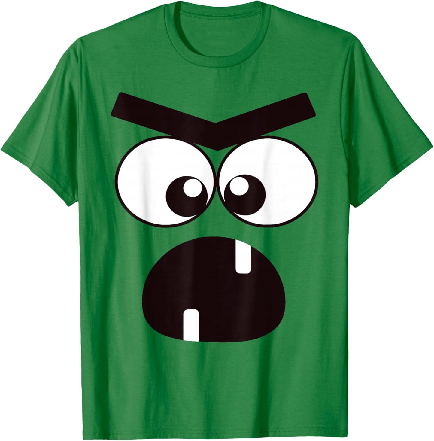 Creepy Carrots Face Halloween Costume Kids T-Shirt - T-Shirt | Irish Green